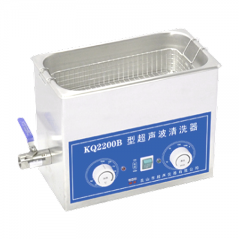 昆山舒美 KQ2200B 臺式旋鈕式超聲波清洗機
