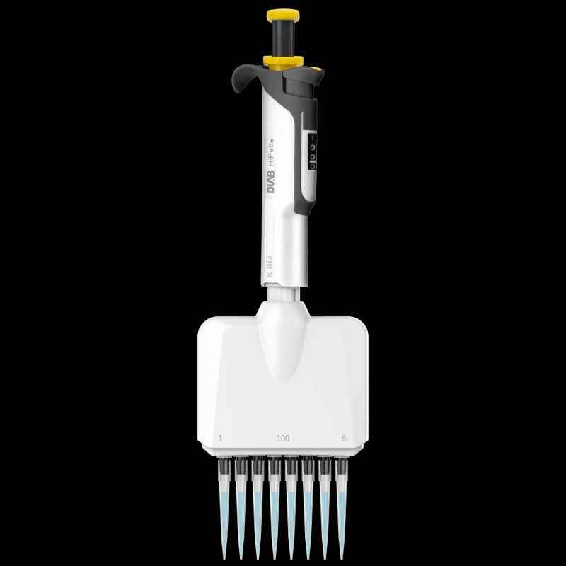 北京大龍HiPette 全消毒手動(dòng)8道可調式彩色移液器